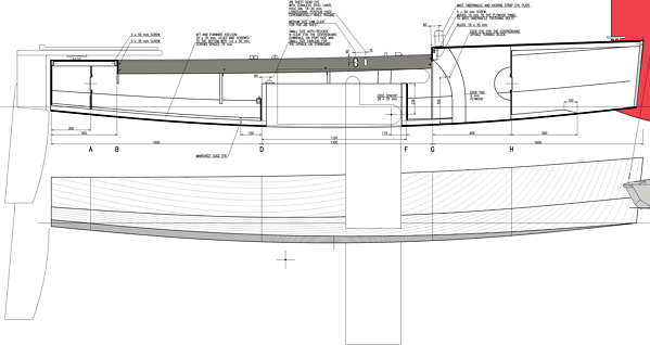Dinghy 4.0 m boat plan free