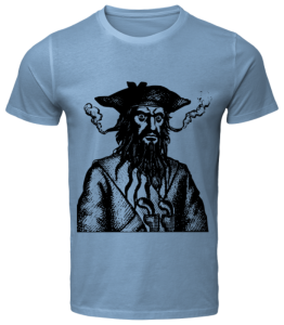Black Bear Pirate T-Shirt