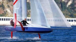 Monohull Foiling America's Cup concept 6.50 meters