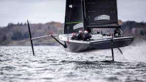 America's cup new boat test 2019